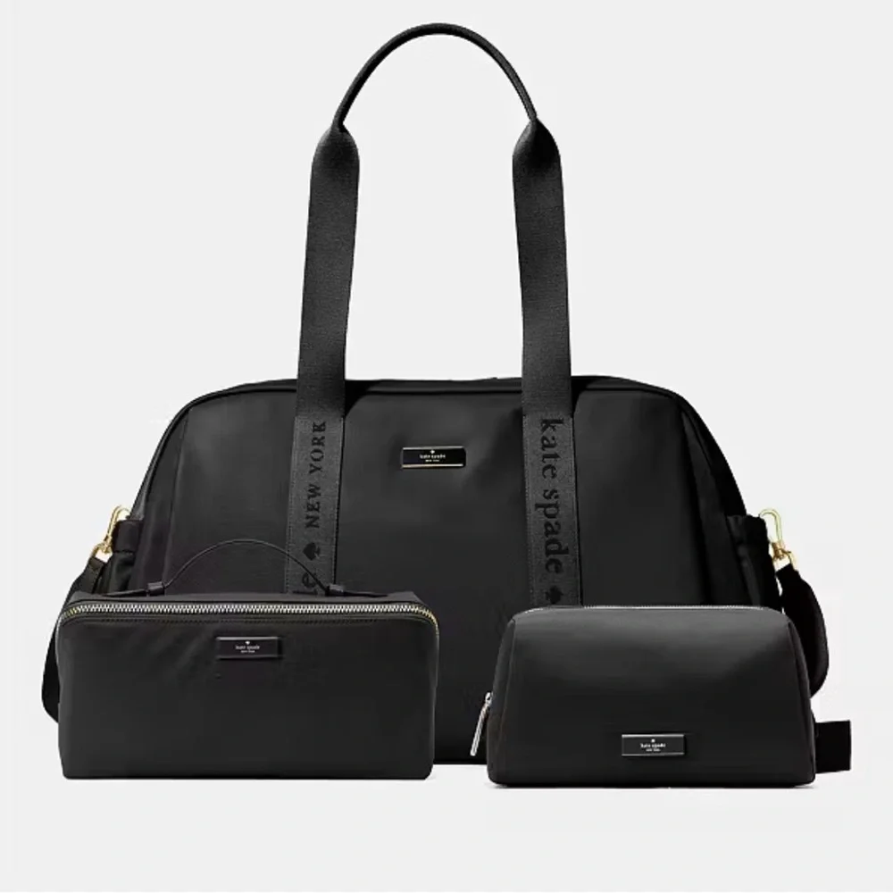 ♠️♠️NWOT Kate Spade Black Travel Bag♠️♠️ - Picture 2 of 8